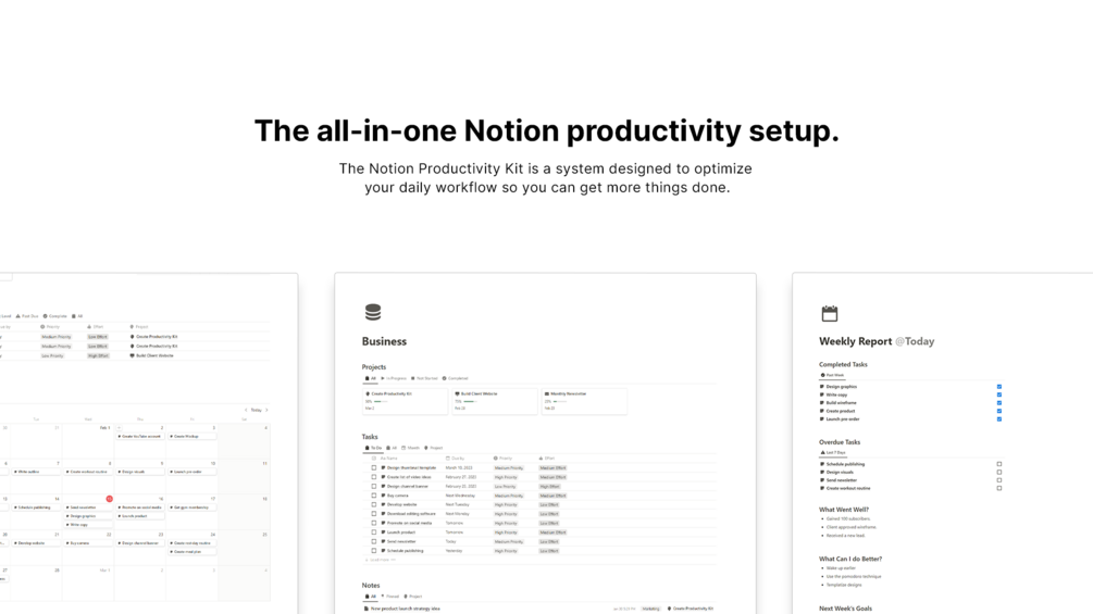 Matt Bio Notion Template Productivity Planner Project Organizer