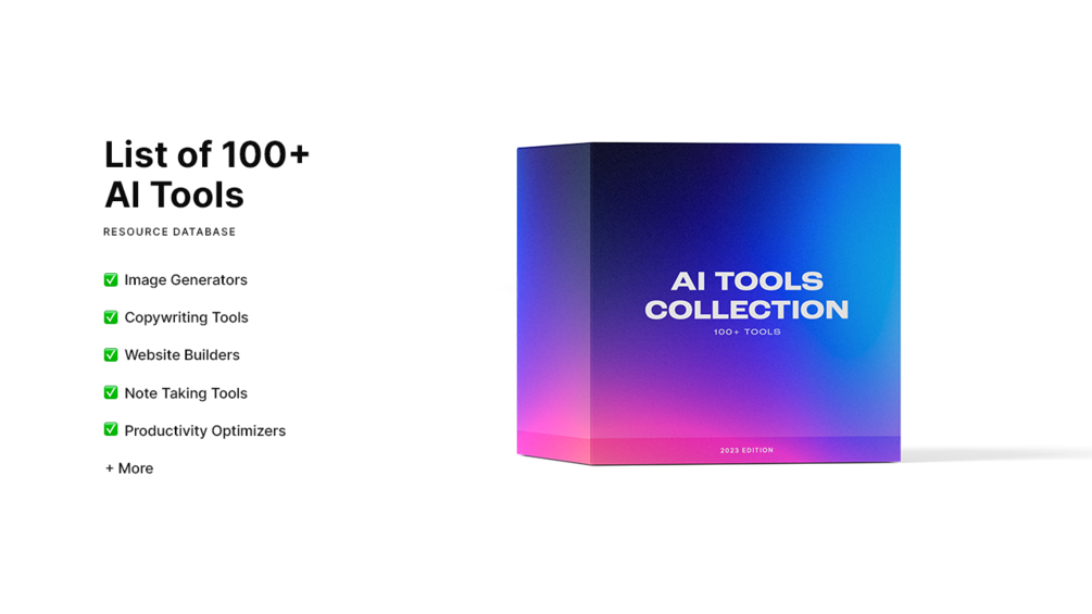 AI Tools Notion Template Directory Productivity Organizer