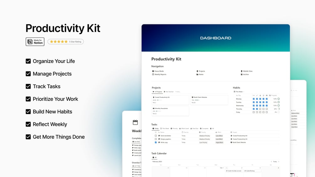 Matt Bio Notion Template Productivity Planner Project Organizer
