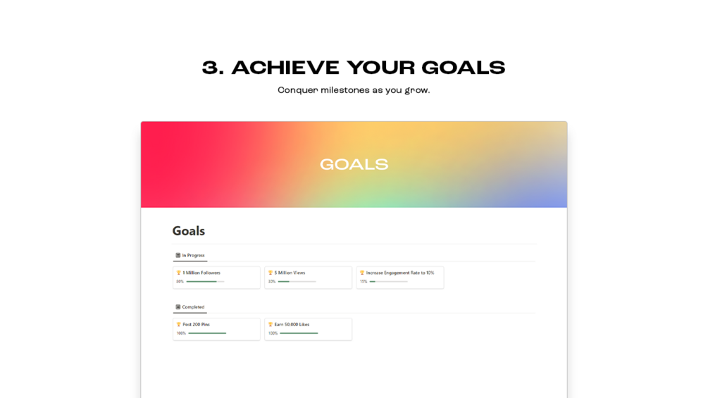 Matt Bio Pinterest Creator Notion Template Content Planner Organizer