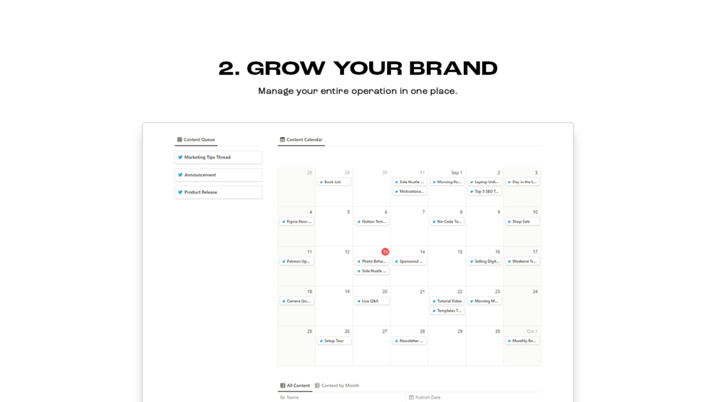 Matt Bio Twitter Creator Notion Template Content Planner Organizer