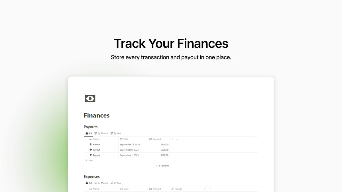 Matt Bio Upwork Freelancer Notion Template Workspace Organizer