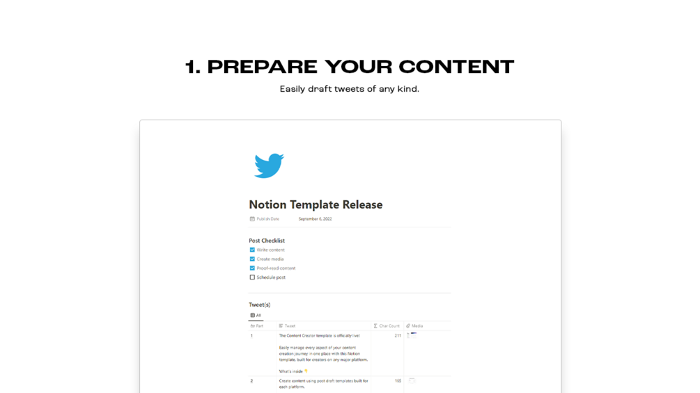 Matt Bio Twitter Creator Notion Template Content Planner Organizer